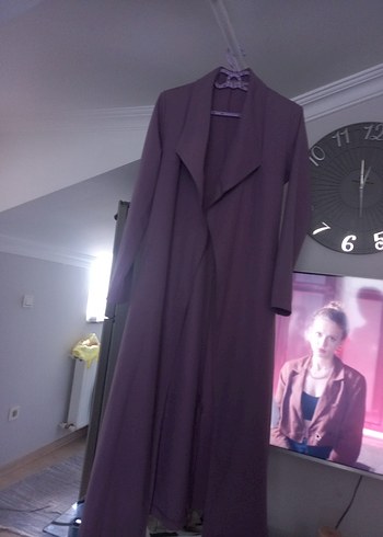 Mor Salaş Uzun Kollu Bohem Tunik - Görsel 2