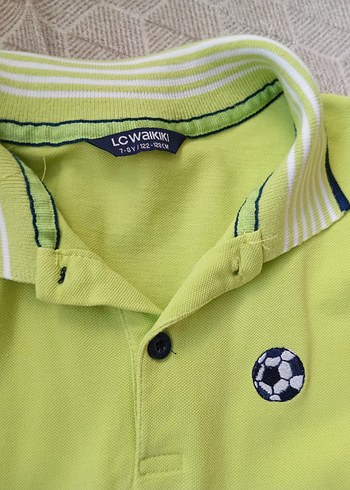 Erkek Çocuk Yeşil Polo Tişört
