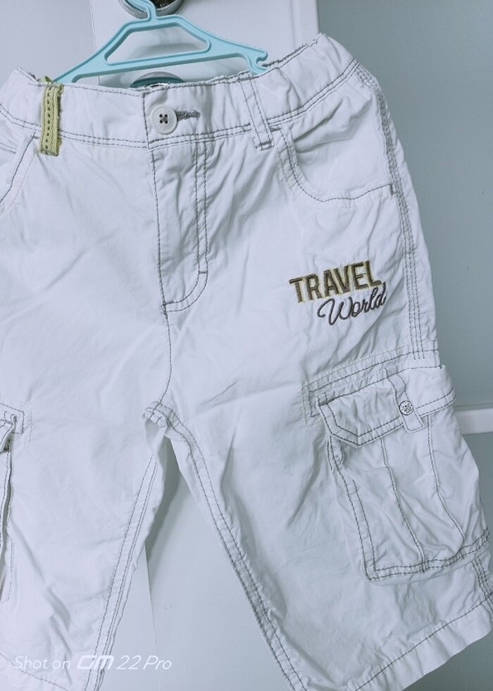 Beyaz şort - Görsel 4