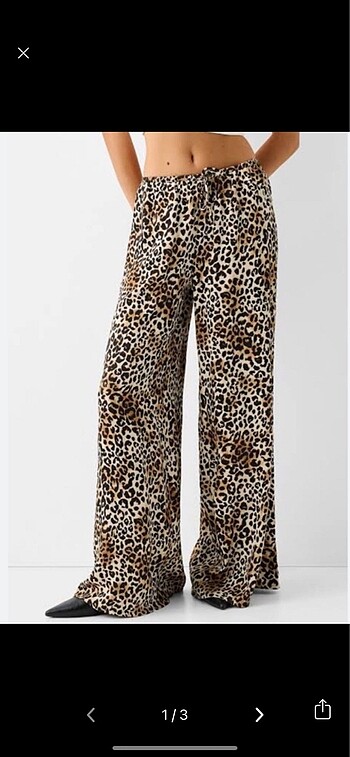 l Beden Bershka saten pantolon
