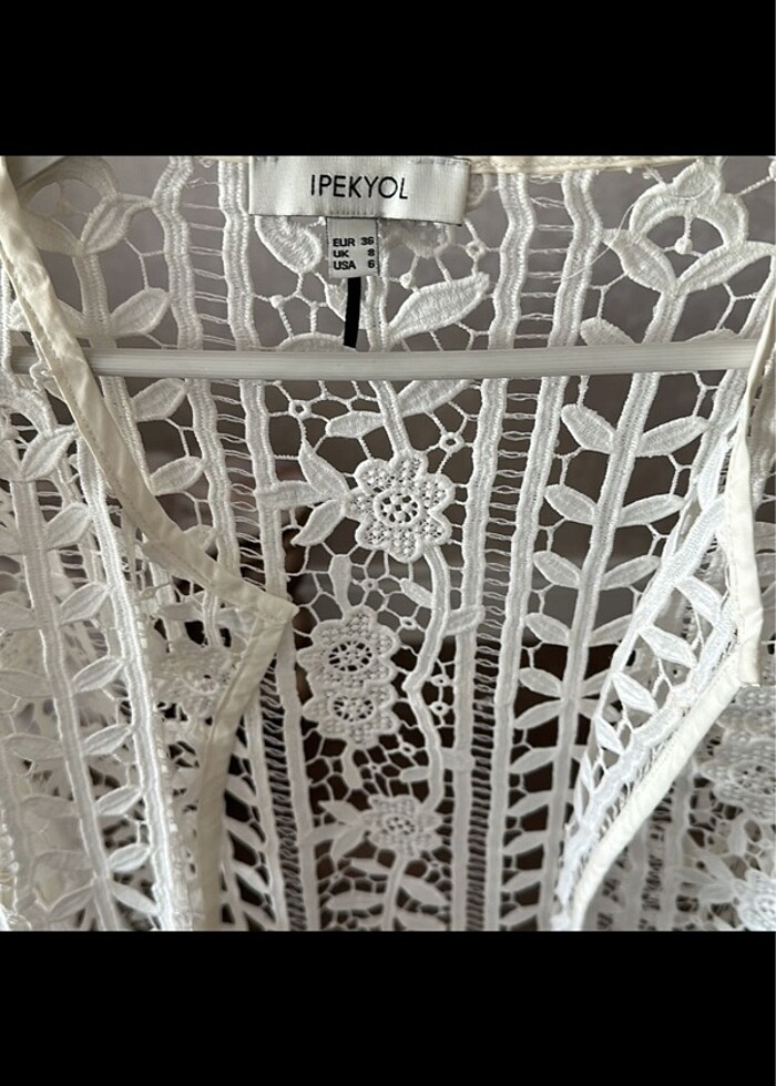 İpekyol dantel kimono ceket - Görsel 2