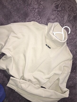 Bershka no item baskılı sweat