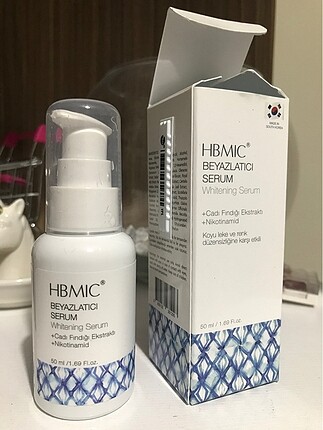 HBMIC beyazlatıcı serum