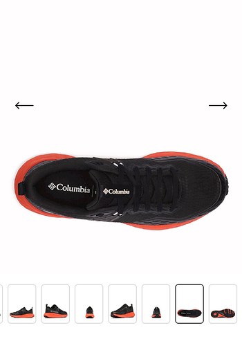 Columbia konos TRS Turuncu Siyah Spor Ayakkabı - Görsel 3