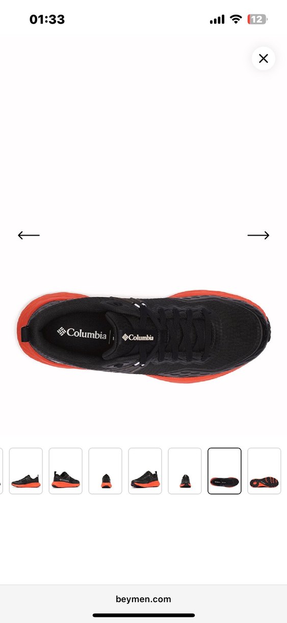 Columbia konos TRS Turuncu Siyah Spor Ayakkabı - Görsel 3