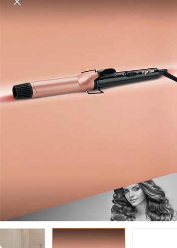 Aprilla AHS-2050 Bukle Maşası Siyah - Görsel 2