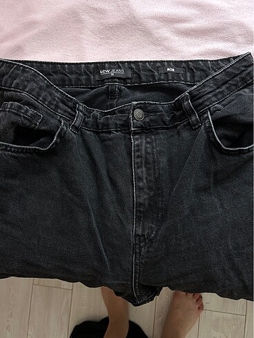 xl Beden Siyah mom jean