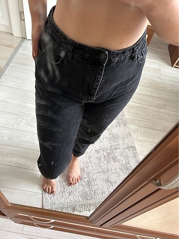 LC Waikiki Siyah mom jean