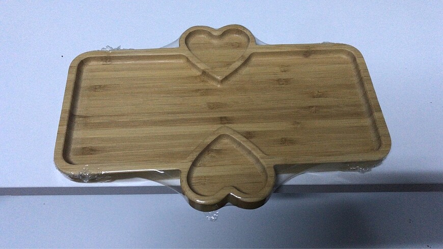 Bambu ahşap tabak