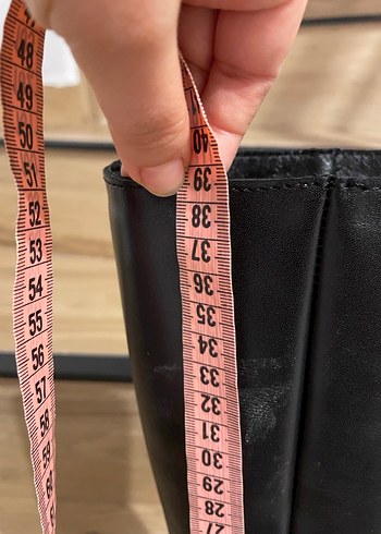 Siyah Topuklu Kadın Çizme - Görsel 4