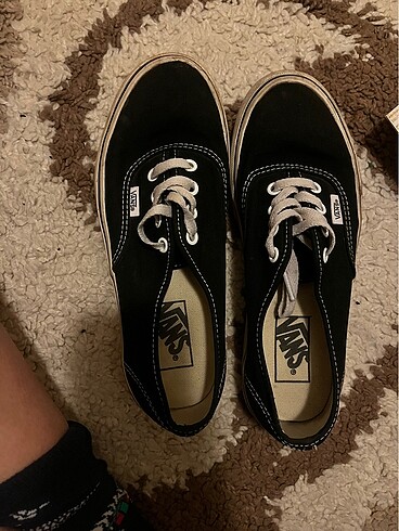 Vans authentic siyah platform