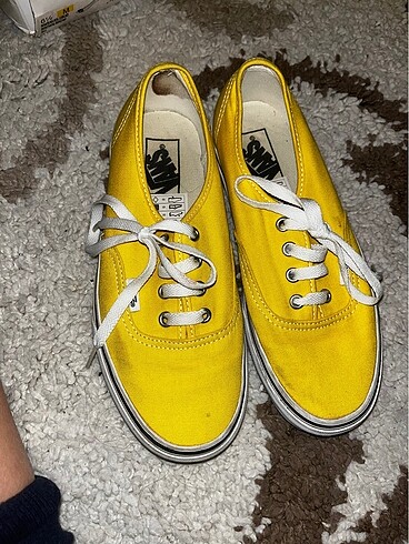 Vans authentic sarı