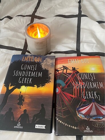 Güneşi Söndürmem Gerek 1-2 Set Kitap Ciltli