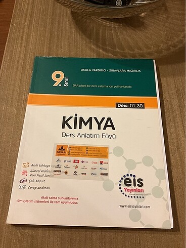 9.Sınıf Eis Daf Kimya