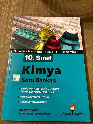 Aydın Yayınları 10.Sınıf Kimya Soru Bankası