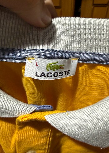 Sarı Düğmeli Erkek Polo Tişört - Görsel 3