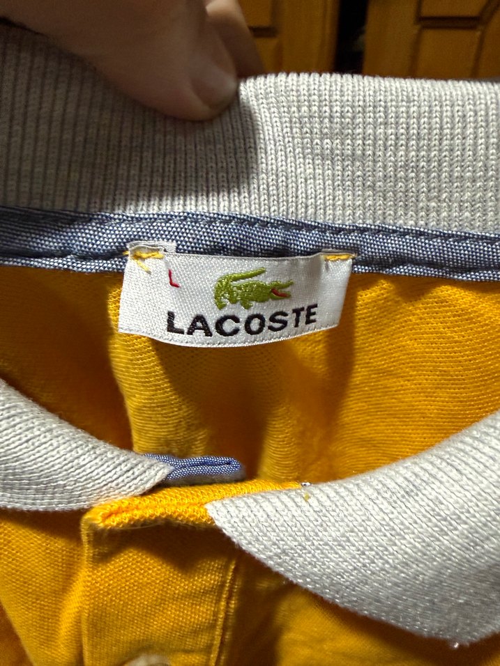 Sarı Düğmeli Erkek Polo Tişört - Görsel 3