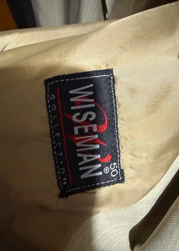 Bej Erkek Düğmeli Ceket, Normal Boy, Klasik Kesim - Görsel 2