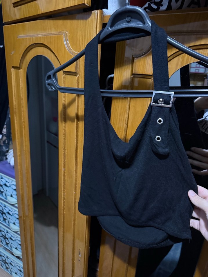 Siyah Bebek Taşıma Slingi - Görsel 3