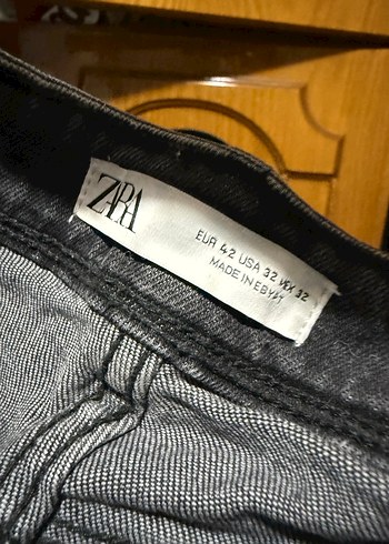 Gri Erkek Bol Kesim Kot Pantolon - Görsel 2