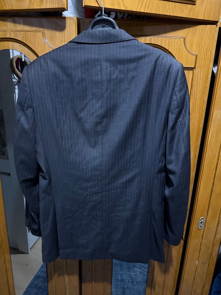 Giovanni Fabroni %100 Yün Bej Erkek Ceket - Görsel 3