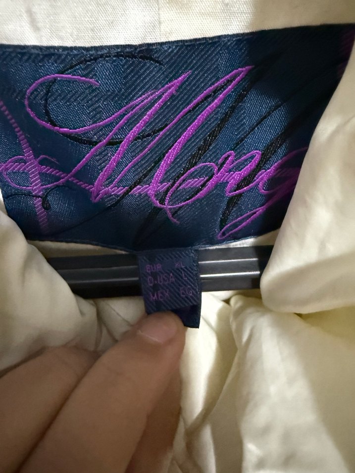 Düğmeli Beyaz Kadın Kışlık Midi Mont - Görsel 3