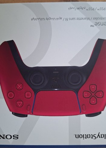  Beden Renk Kırmızı Sony PlayStation 5 Kablosuz Kontrolcü