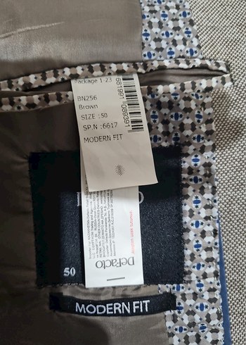 Gri Düz Desenli Erkek Ceketi - Görsel 8