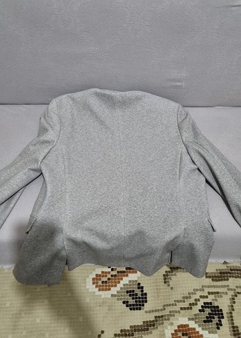 Gri Düz Desenli Erkek Ceketi - Görsel 7