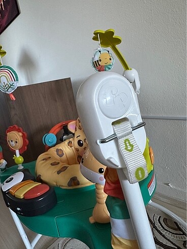  Beden FisherPrice Sevimli Leopar Jumperoo