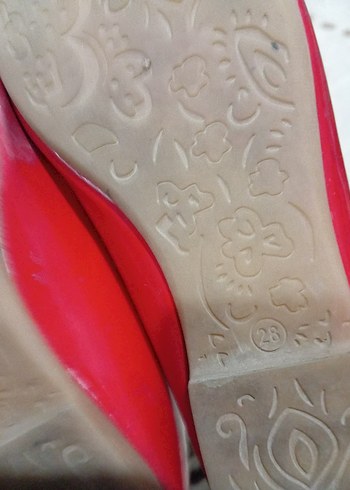 Kız Çocuk Kırmızı Minnie Mouse Babet - Görsel 4