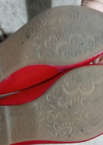 Kız Çocuk Kırmızı Minnie Mouse Babet - Görsel 5