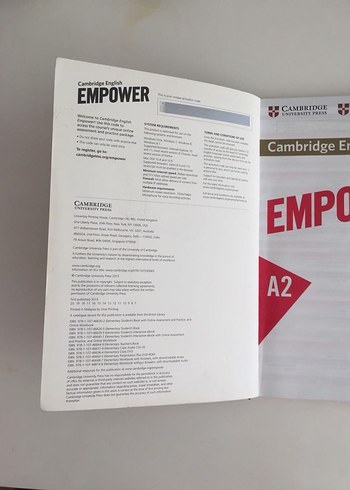 Cambridge English Empower A2 Öğrenci Kitabı - Görsel 2