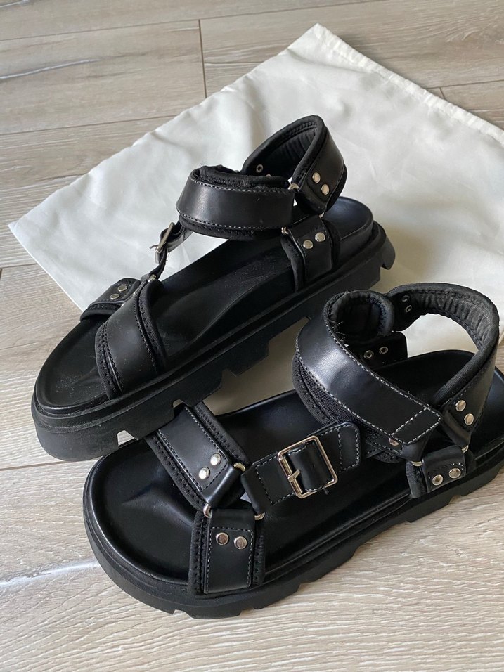 Zara Limited Gladyatör Sandalet - Görsel 3