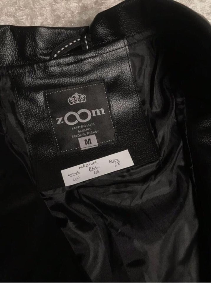 Siyah Deri Ceket - Görsel 3