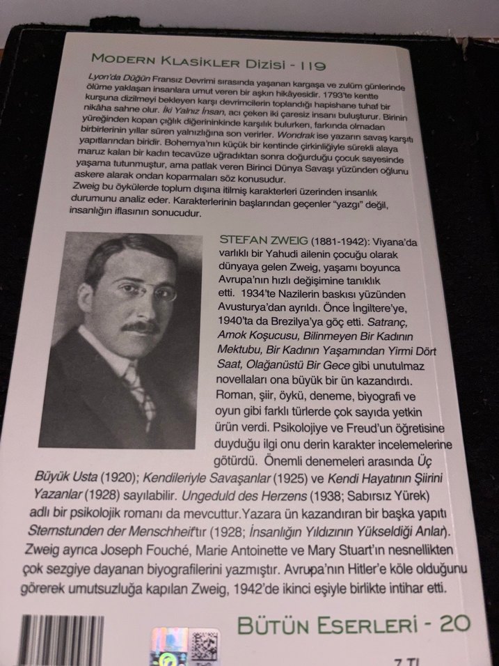 Stefan Zweig Lyon'da Düğün Romanı - Görsel 2