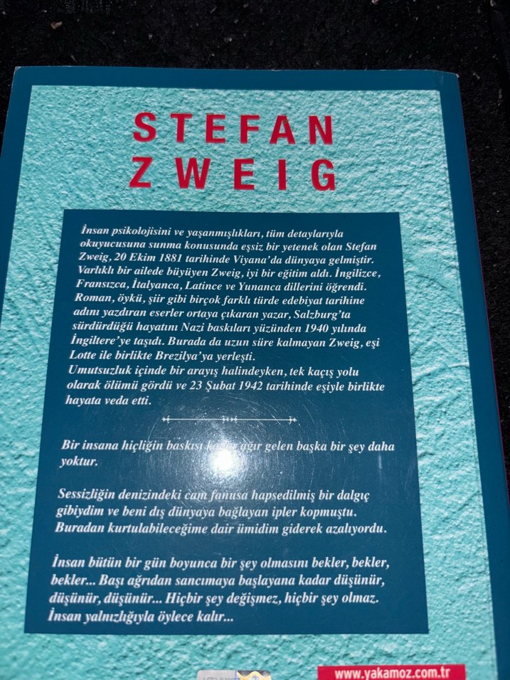 Satranç - Stefan Zweig - Görsel 2