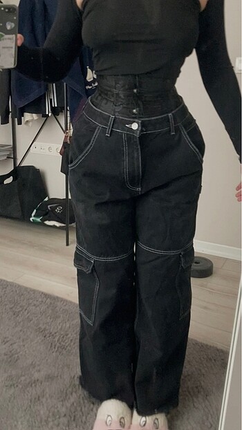 Grunge-gotik pantolon ????