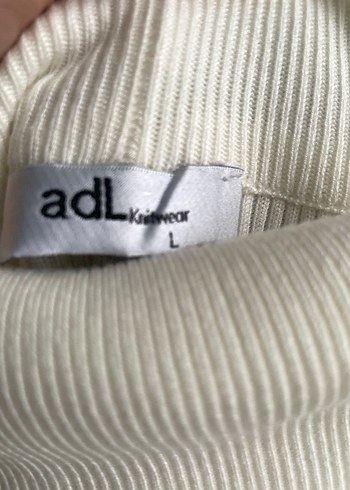 Beyaz Balıkçı Yaka Piliseli Kadın Triko - Görsel 6