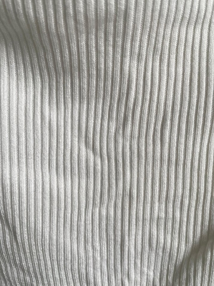 Beyaz Balıkçı Yaka Piliseli Kadın Triko - Görsel 5