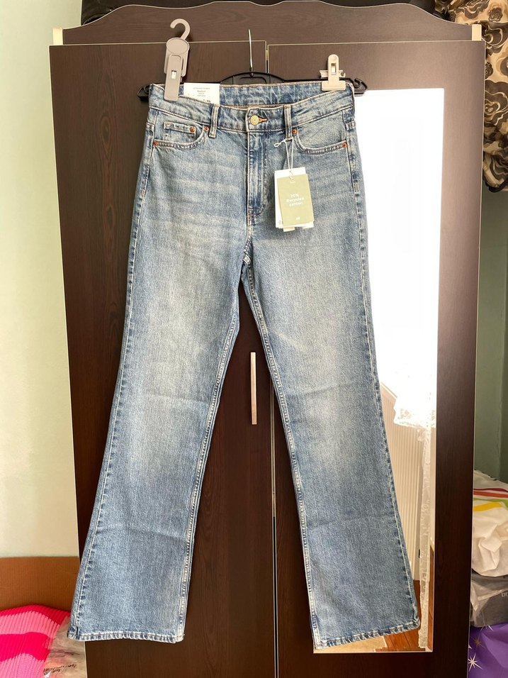 Kadın Denim Midi Jean Pantolon - Görsel 2