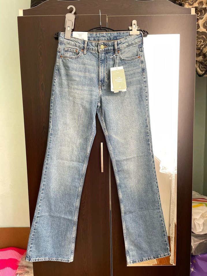 Kadın Denim Midi Jean Pantolon - Görsel 5