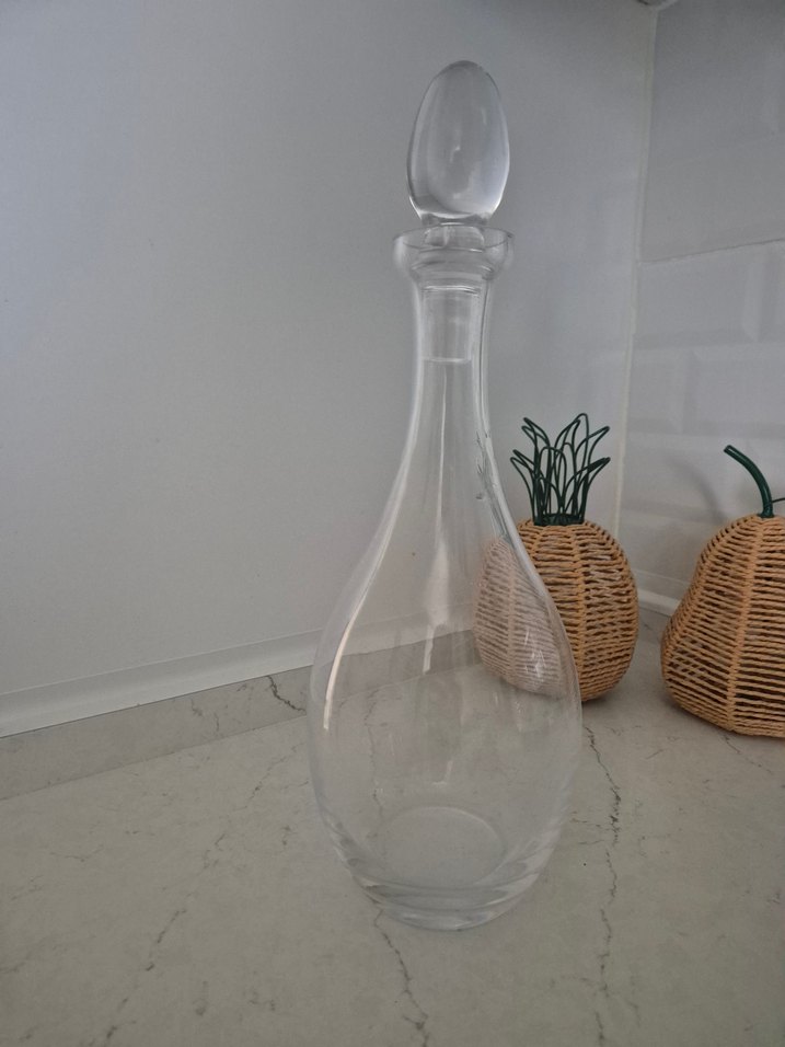 Şeffaf Cam sürahi şerbetlik - Görsel 2