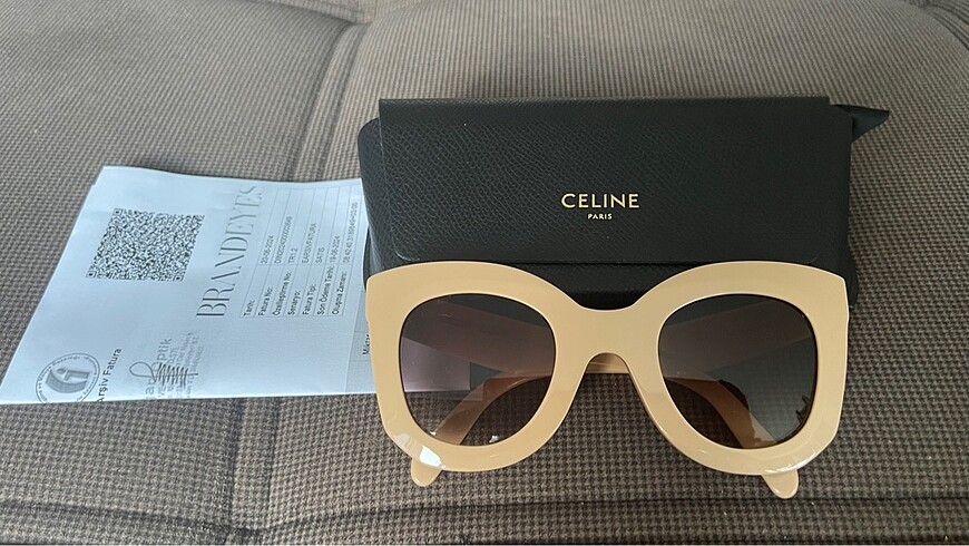 Celine orjinal güneş gözlüğü