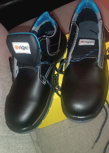 Siyah Bağcıklı Erkek Kauçuk Bot - Görsel 4