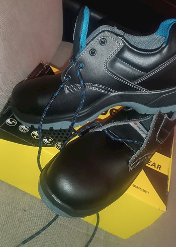 Siyah Bağcıklı Erkek Kauçuk Bot - Görsel 6