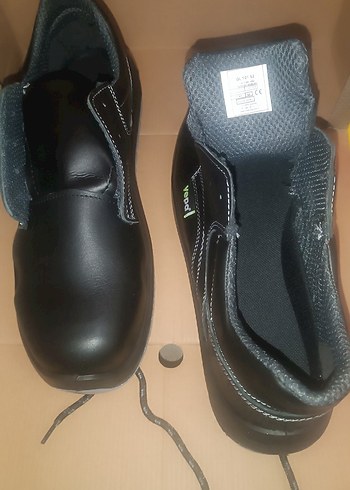 Siyah Erkek Outdoor Ayakkabı Velcro Kapatma - Görsel 3