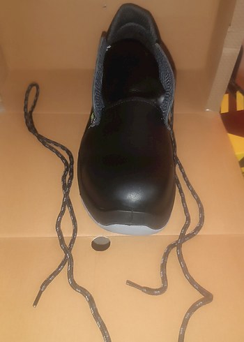 Siyah Erkek Outdoor Ayakkabı Velcro Kapatma - Görsel 5