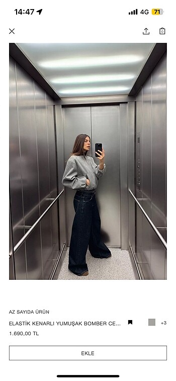 Zara zara ceket