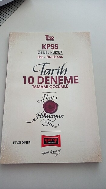 Kpss yargı yayınları tarih deneme